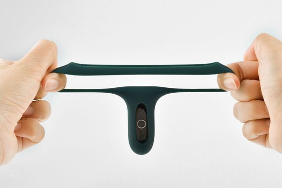 Подвійне ерекційне кільце Fun Town Rise Turquoise, керування зі смартфона | Зображення 6