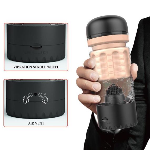 Мастурбатор вагiна з вiбро PRETTY LOVE - EMILY sexstyle