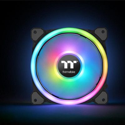 Кулер для корпуса ThermalTake Riing Trio 12 RGB Radiator Fan TT Premium Edition (3-Fan Pack) | Зображення 4