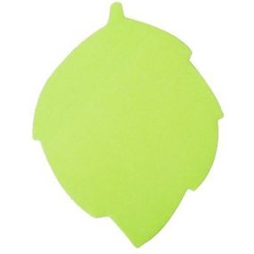 Бумага для заметок Buromax with adhesive layer "Leaf", 50 sheets, NEON colors mix (BM.2367-99)