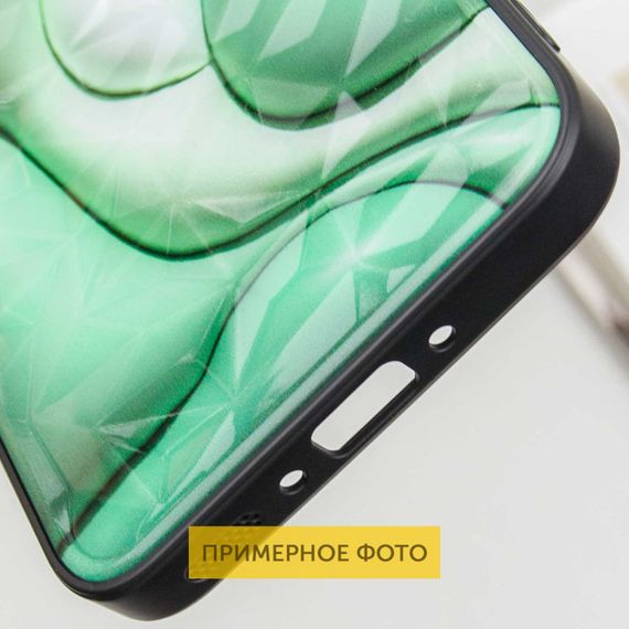 TPU+PC чехол Prisma BubbleGum для Xiaomi Redmi Note 14 4G (Int. version) 3D Green | Зображення 2