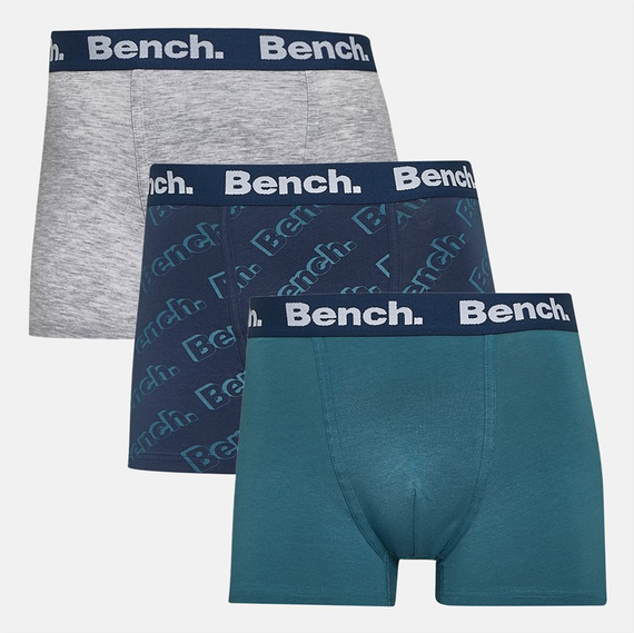 Набор мужских боксеров анатомических трусов Bench Underwear Boxer Shorts 3 шт в наборе