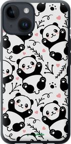 Чохол на iPhone 14 Панди "4318u-2648-2448"