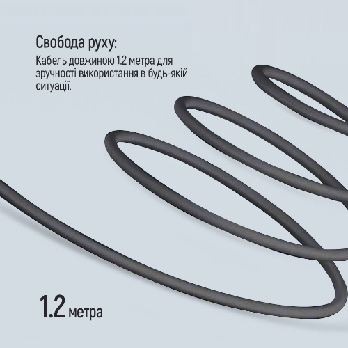 Навушники ColorWay Wired Earphone CW-WD04BK 3,5мм mini-jack чорний | Зображення 4