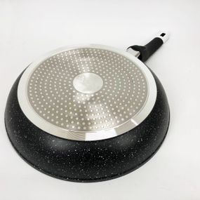 Сковорода для жарки на индукционной плите UNIQUE, Сковорода качественная на плиту, Сковороду для варки IK-43