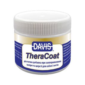 Davis TheraCoat дэвис теракоут дієтична добавка для шерсті собак і котів 0.075кг
