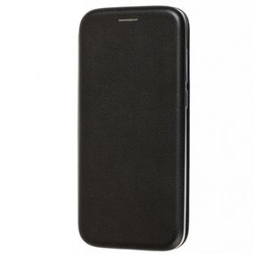 Шкіряний чохол (книжка) Classy для Xiaomi Redmi 6A Слот для визитки, Чорний