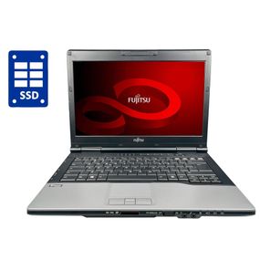 Ноутбук Fujitsu LifeBook S752 / 14" (1366x768) TN / Intel Core i3-3110M (2 (4) ядра по 2,4 ГГц) / 8 ГБ DDR3 / 120 ГБ SSD / Intel HD Graphics 4000 + гравірування клавіатури б/в