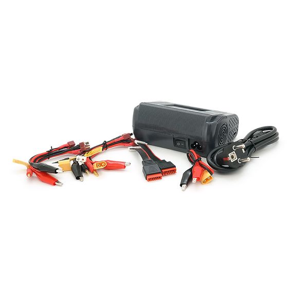 Зарядний пристрій HTRC T240 Duo AC150/DC240Вт, тип АКБ LiPo, LiHv, Li-ion, NiMh, LiFe, Pb, 3.2" Touch screen, 145x105x64mm | Зображення 4