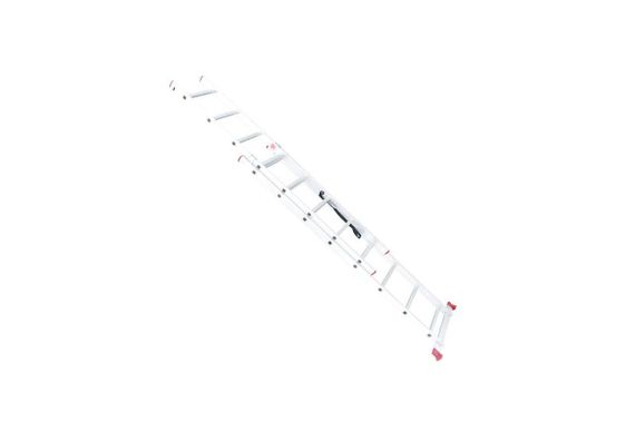 Лестница 2-х раскладная Intertool - 3960 мм х 2x8 ступеней (LT-0208) | Зображення 2