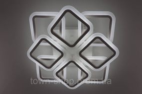 Люстра потолочная LED с пультом A2400/4+4S-RGB-wh Белый 11х50х50 см.