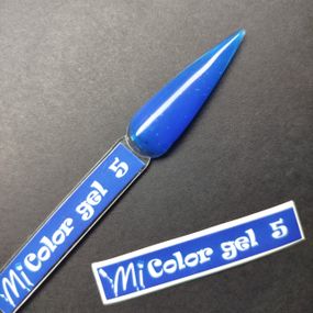 Наклейка на типсу (палитру) для геля Mi Color №05 (9 x 55 мм)