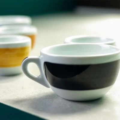 Чашка Ancap caffe latte 350 мл, серія Verona Millecolori Black (35139) | Зображення 3