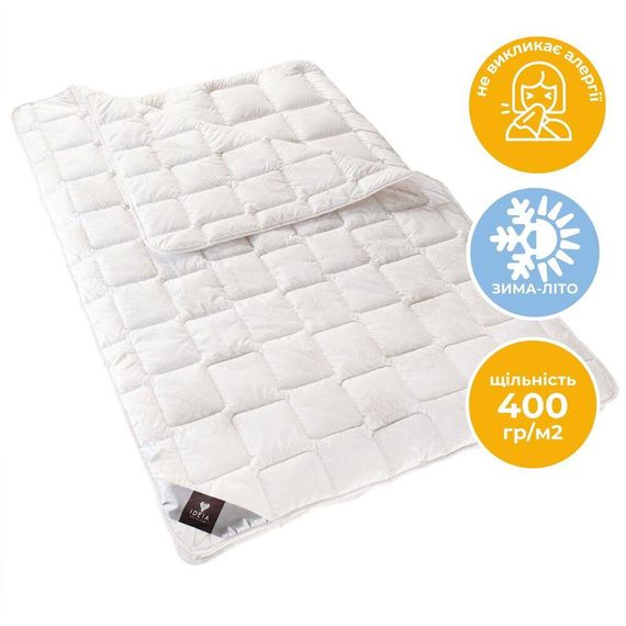 Ковдра IDEIA 87063 Україна 140*210  мікрофібра Білий