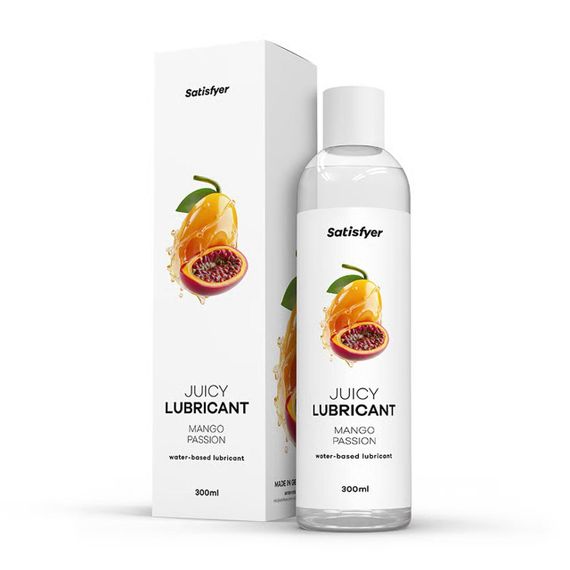 Лубрикант на водной основе Satisfyer Juicy Lubricant Mango & Passion 300 мл (мятая упаковка!!!) Sex Aura