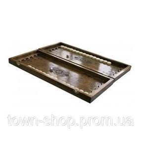 Нарды деревянные ручной работы Backgammon 1 NR - 5244, 32 фишки двух цветов