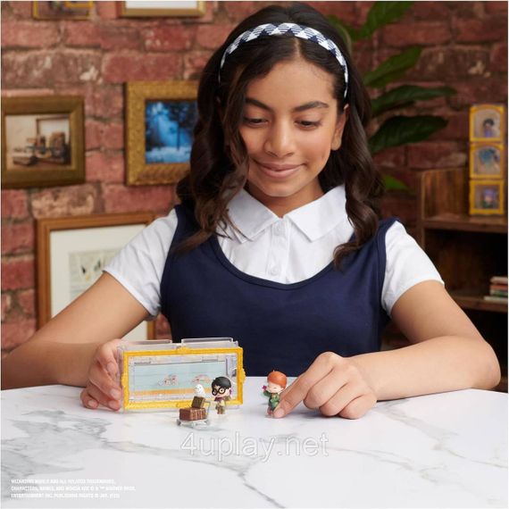 Набір фігурок Гаррі Поттер, Рон Візлі, Гедвіґа Spin Master Wizarding World Harry Potter Micro Magical Moments | Зображення 5