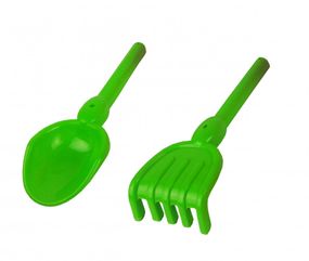 Детский набор лопатка и грабли для песочницы 19240, 24 см