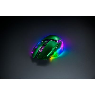 Мышка Razer Basilisk V3 Pro 35K Wireless/Bluetooth/USB Phantom Green (RZ01-05240300-R3G1) | Зображення 5