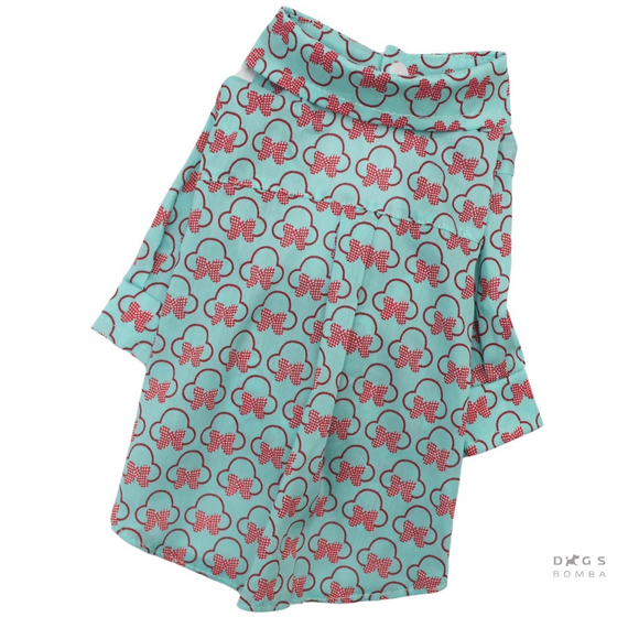 Сорочка Dogs Bomba Мiкi бірюзова 2 | Зображення 1
