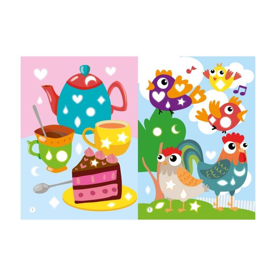 Детская книжка любимые наклейки для малышей "Веселые картинки" РМ-64-12 | Зображення 2