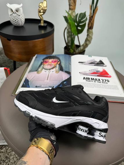 Кросівки Supreme Shox Ride 2 SP Black White (топ якість) 44 27,5