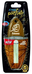 Ароматизатор в машину Paloma Parfume 5ml, ANTI-TABACCO (підвіска з рідиною) 79013 пахучка в авто, автопарфюм1