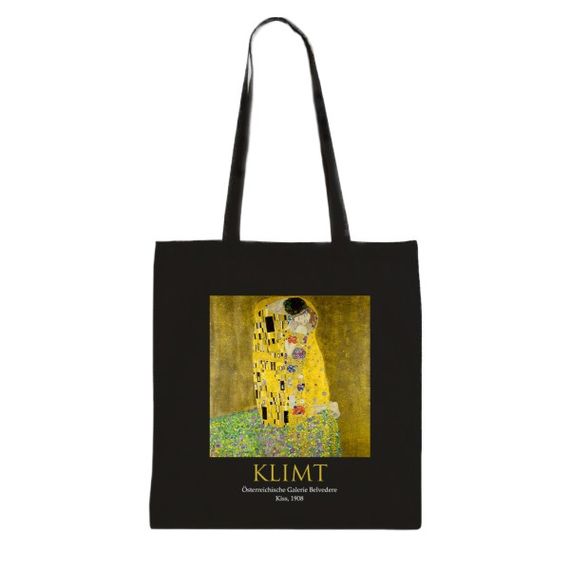 Екошопер Букопт ВК4064 KLIMT «Поцілунок» Чорний | Зображення 1