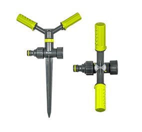 Зрошувач обертовий Bradas LIME LINE 2-х ріжковий на кілку LE-6106