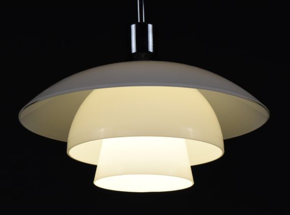 Люстра підвісна на 1 лампочку 27170 Хром 30-170х30х30 см. | Зображення 9