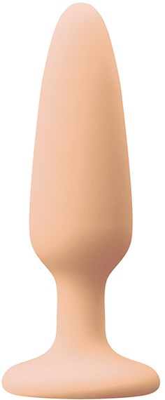 Анальна пробка COLOURS PLEASURES SMALL PLUG FLESH, Телесный