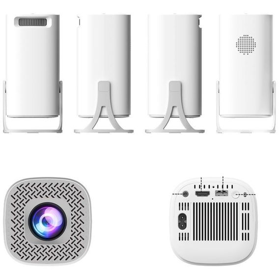 Проектор 4K Android S40Ultra with game console & dual controllers White | Зображення 2