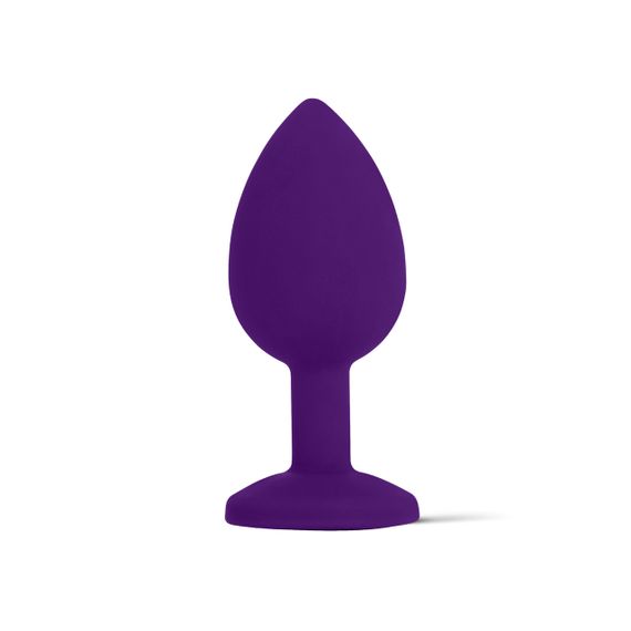 Анальна пробка з кристалом Bootylicious 3 в 1, змінні кристали, розмір M So Divine (Велика Британія) Sex Aura | Зображення 2