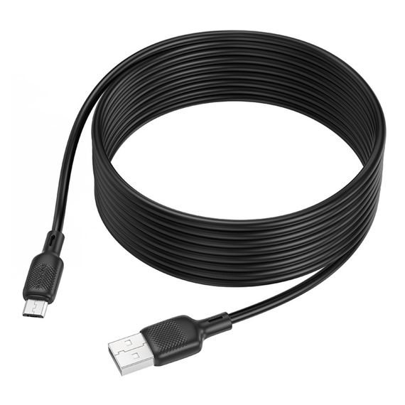 USB Borofone BX113 Silicone Micro 2.4A 3m | Зображення 3