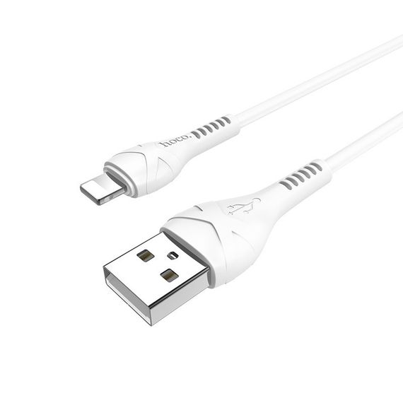 Кабель HOCO X37 USB to Micro 2.4A Apple iPhone Cool power Lightning ∙ Зарядный провод для айфона Charging data cable | Зображення 1