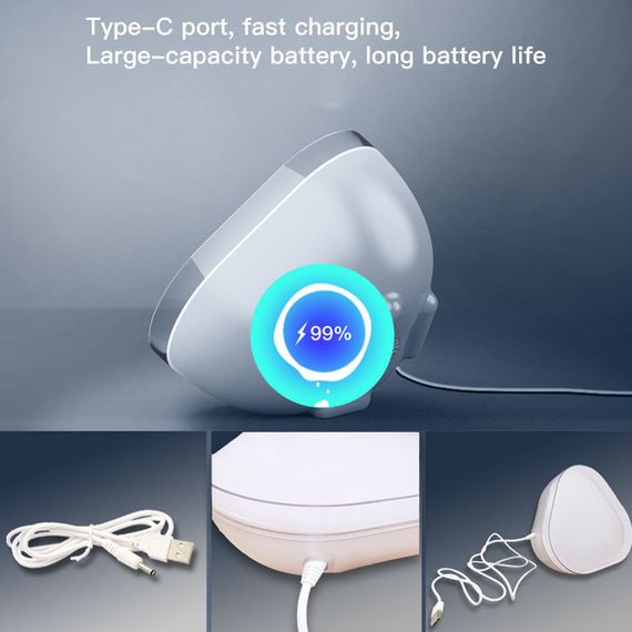 Настільний світильник SAL-009B Bluetooth USB interface with app White | Зображення 2