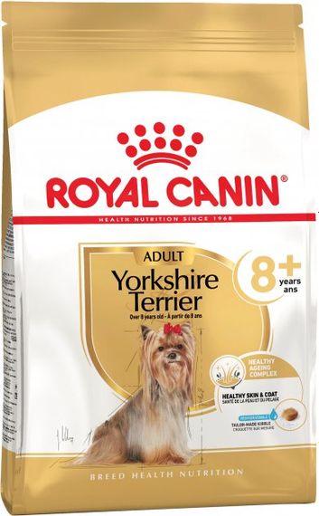 Корм Royal Canin Yorkshire Terrier Ageing 8+ сухий для літніх собак породи йоркширський тер'єр 1.5 кг