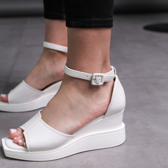 Женские босоножки Fashion Parvati 3684 40 размер 255 см Белый | Зображення 6