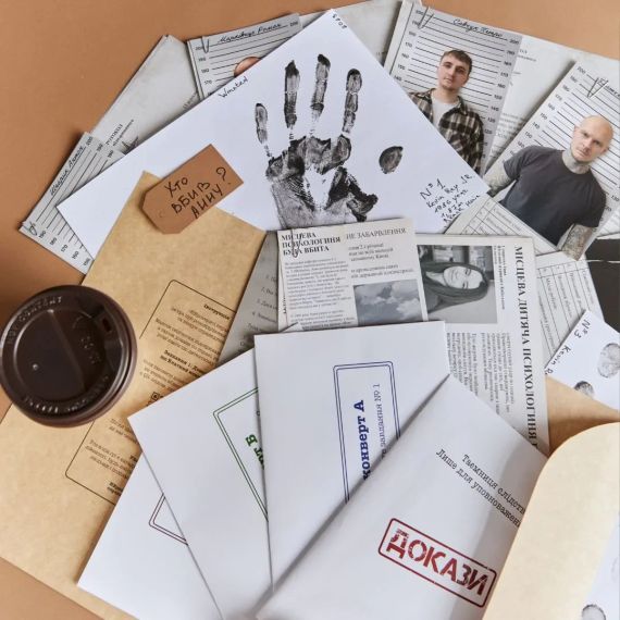 Настольная игра Нераскрытые Дела укр. | Зображення 3