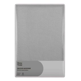Скатертина Ardesto Waterproof 120х140см, 100% поліестер, сірий (ART07WG)