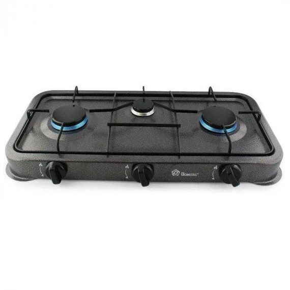 Газова плита Domotec MS-6603 3 конфорки AP-49 | Зображення 1