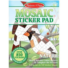 Набор для творчества Melissa&amp;Doug Мозаичные наклейки Природа (MD30162)