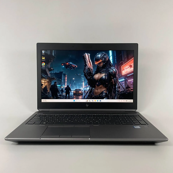 Мобильная рабочая станция Б-класс HP zBook 15 G6 / 15.6" (1920x1080) IPS / Intel Core i7-9750H (6 (12) ядер по 2.6 - 4.5 GHz) / 16 GB DDR4 / 300 GB SSD / nVidia Quadro T2000, 4 GB GDDR5, 128-bit / Fingerprint / WebCam / HDMI б/у + Подарок Мышь / USB | Зображення 1