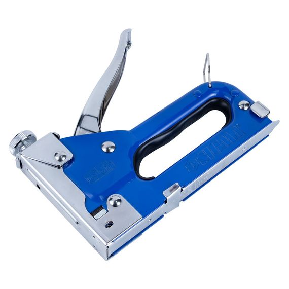 Степлер Sigma з регулятором для скоб 4-14мм (синій) (2821011) | Зображення 3