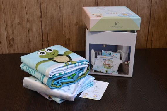 Постільна білизна для новонароджених First Choice Baby Digital Satin 100х150 см. Discover | Зображення 1