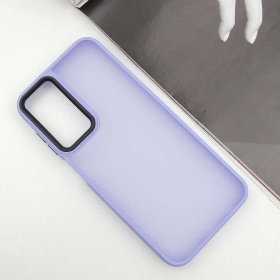 Чохол TPU+PC Lyon Frosted для Samsung Galaxy A17 4G/5G Purple | Зображення 1