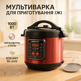 Мультиварка-пароварка якісна, Практична мультиварка, Якісна електрична мультиварка, Домашні мультиварки XY-60