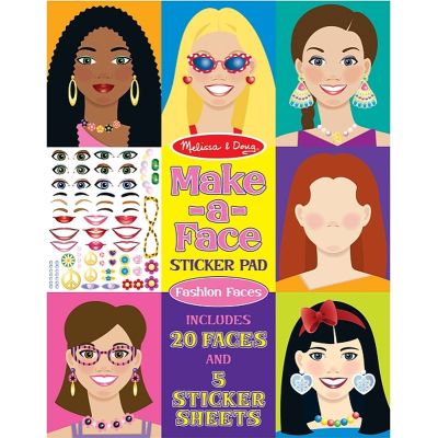 Набір для творчості Melissa&amp;Doug стикеры &quot;Make-up&quot; (MD14195)