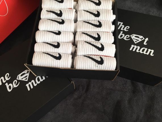 Подарунковий набір шкарпеток Nike 12 шт – стильні чоловічі та жіночі шкарпетки, 100% бавовна, різні розміри
