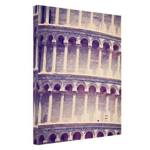 Картина на холсте Пизанская Башня, Италия 45x65 см (H4565_GOR034)